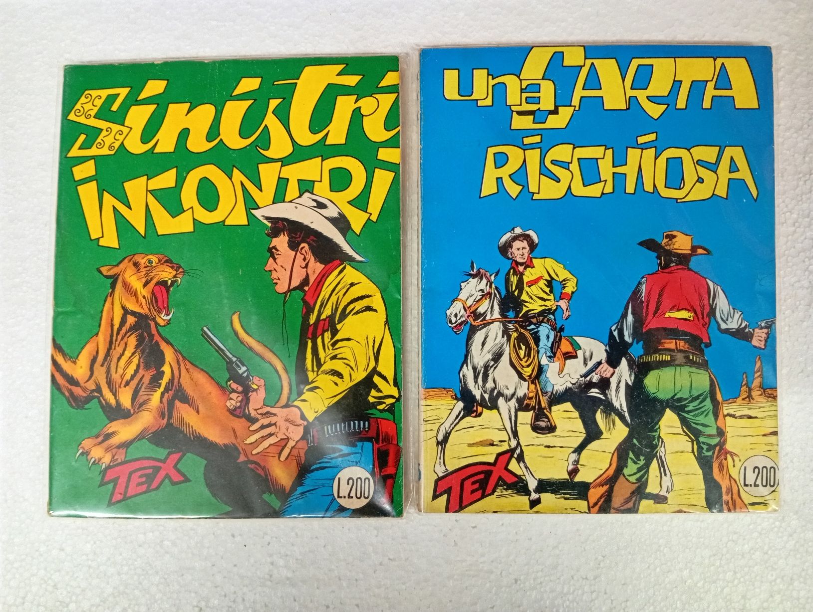 Fumetti: Comics-fumetti Tex Willer 200 Lire – Usato da Bodio TI venduto da djsep61
