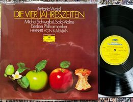 Vivaldi Karajan – Die Vier Jahreszeiten LP GEWASCHEN TOP
