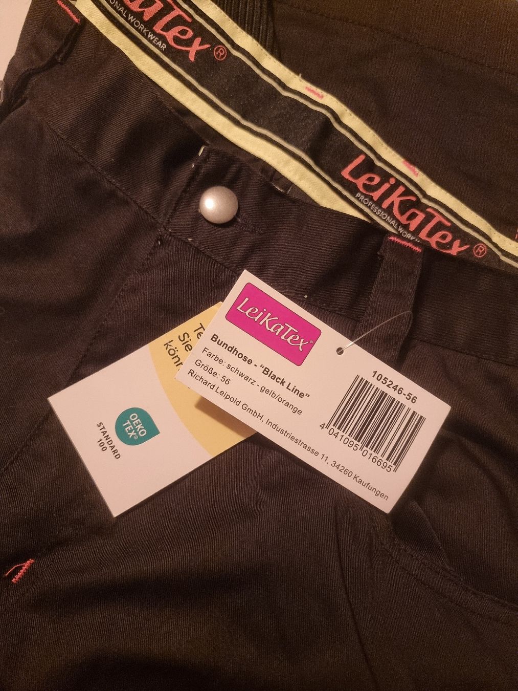 Hosen: Arbeitshose vom LeiKaTex Grösse 56 – Neu und originalverpackt aus Niederönz von steinmann04 2