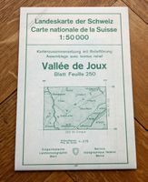 Landeskarte der Schweiz Vallée de Joux -  250 - 1:50 000