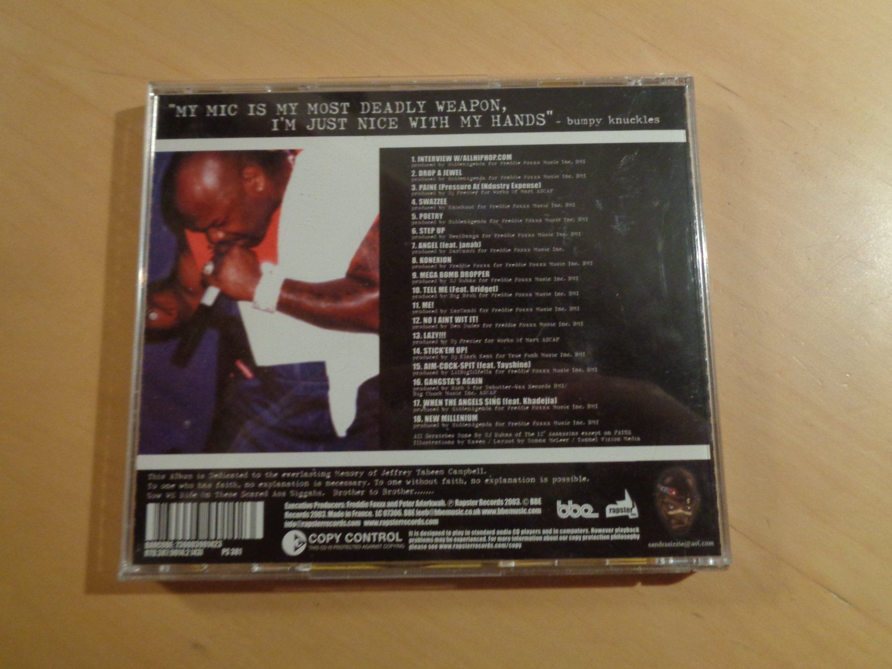 CD: Freddie Foxxx Bumpy Knuckles - Konexion – Usato da Romainmôtier venduto da Iguazu12 2