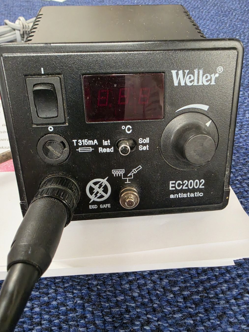 Weller Saldatori: Weller EC2002 ESD-Lötstation. – Usato da Glattfelden venduto da hbct 1