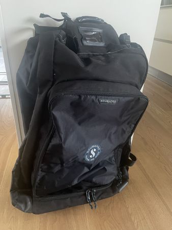 Tauchtaschen Trolley Scubapro Porter Bag schwarz gebraucht