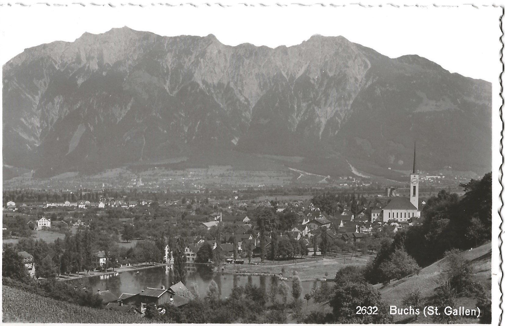 Cartoline postali: Buchs, 1943 – Usato da Frauenfeld venduto da Merk52