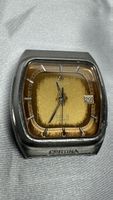 Certina DS-5 Quartz Damenuhr gold Zifferblatt defekt