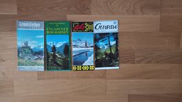Verschiedene Prospekte über das Engadin