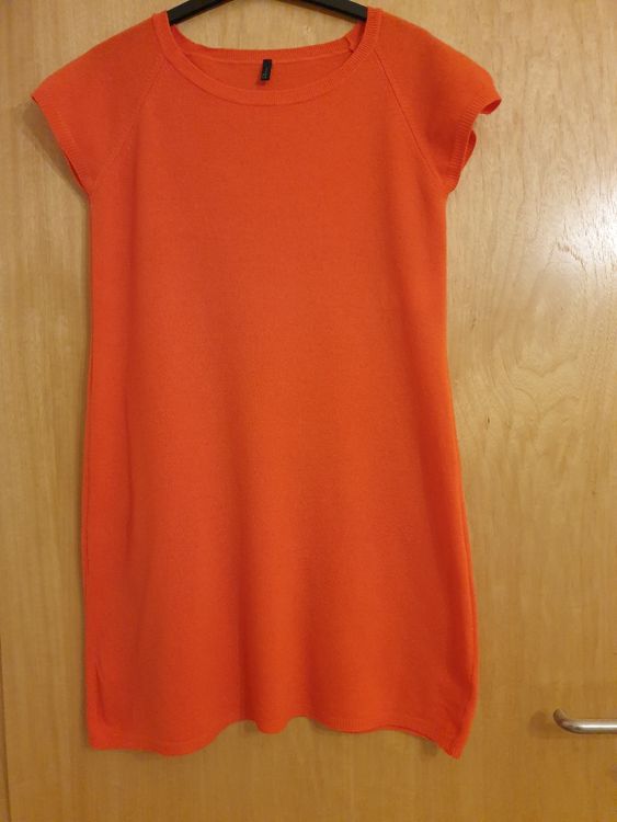 Robe Hippie Stile Benetton – Taille 36 – Couleur Brun/kaki/orange – Parfait état Occasion