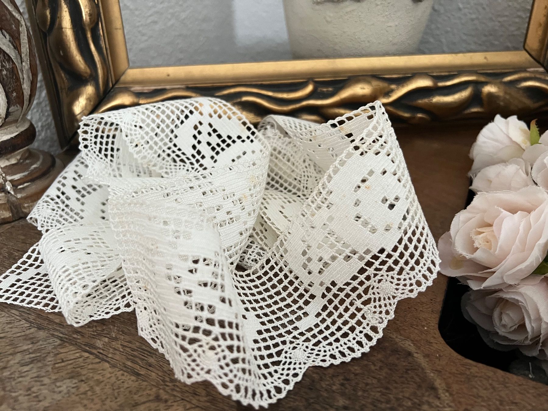 Tissus: Alte, antike Spitzen - Gehäkelt - Shabby – Neuf (Voir description) à Walzenhausen par Cerna007 2