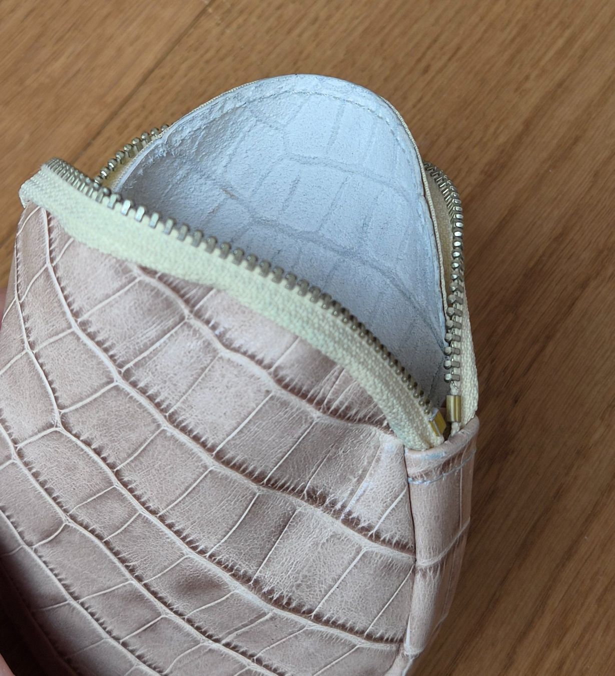 Borse da donna: Lederbeutel beige mit passender Geldbörse – Usato da Spiegel b. Bern venduto da brand06 7