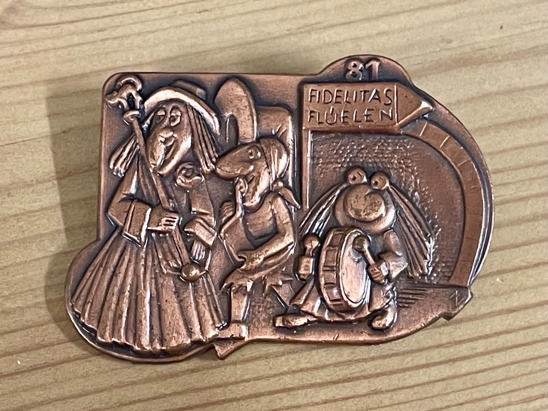 Placchette & Badge: Plakette Flüelen 1981 – Usato da Luzern venduto da mainwerk