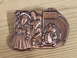 Plakette Flüelen 1981