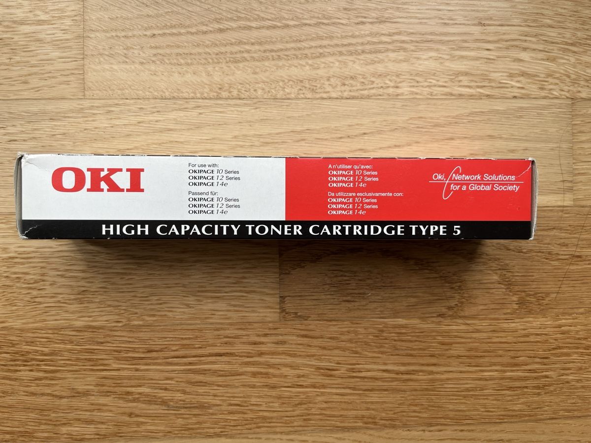 Oki Cartucce per stampanti & toner: Druckerpatrone OKI / Toner – Nuovo e nell'imballaggio originale da Zürich venduto da yeti044