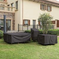 Gartentisch Abdeckung Schutzhülle Gartenmöbel Abdeckplane