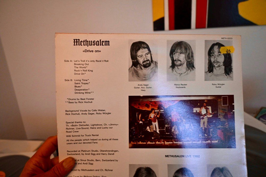 Dischi in vinile: CH prog LP 1979 private METHUSALEM drive on VG++ – Usato da Pfaffhausen venduto da mono_rec 4
