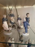 Porzellanfiguren Kinder und Tiere guter Zustand