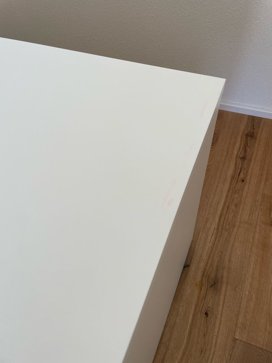 Ikea Kommoden: Kommode weiss 6 Schubladen mit Gebrauchsspuren – Gebraucht aus Birrhard von Pherr 3
