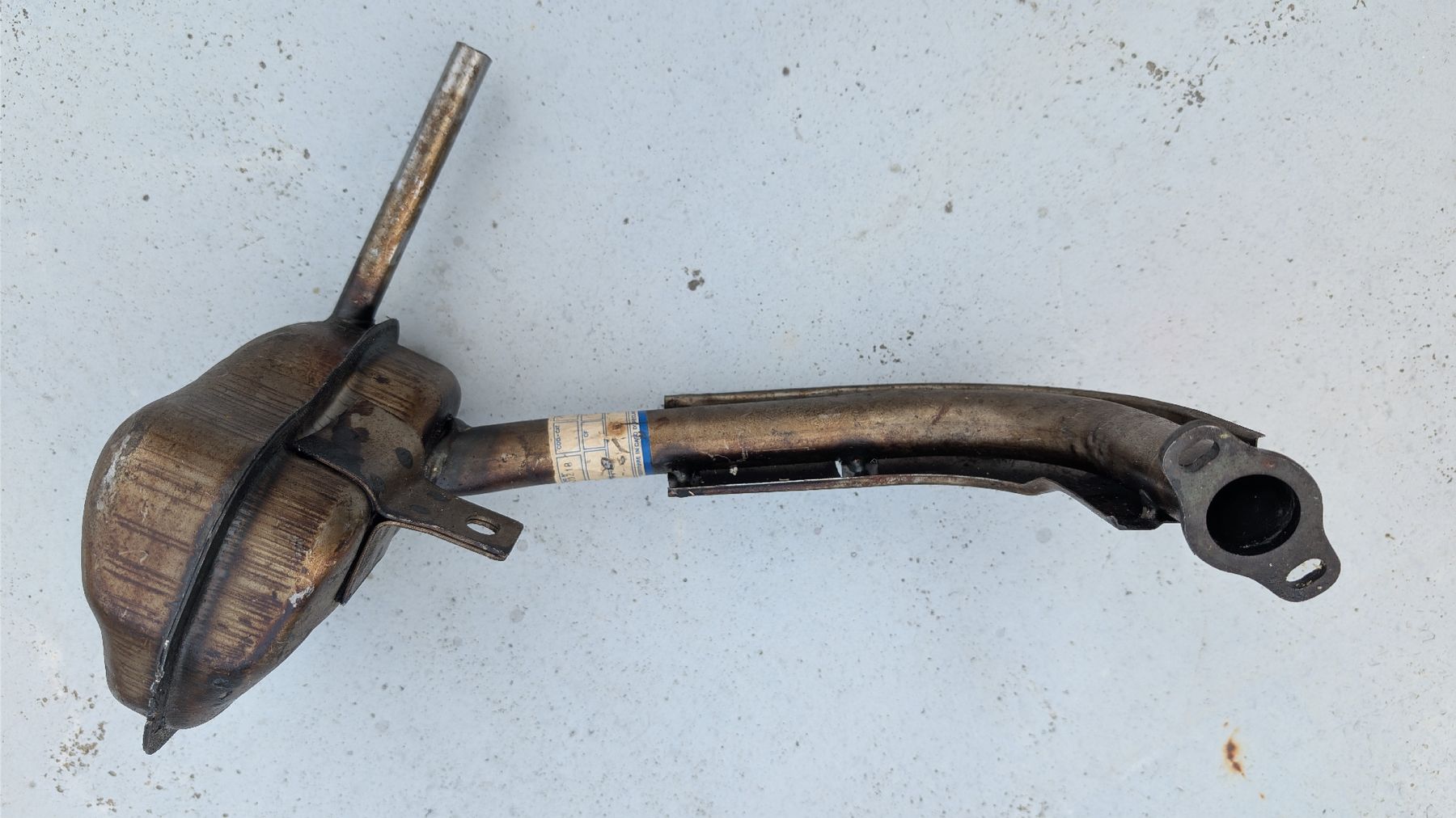 Vespa Auspuffanlagen: Orginal Auspuff Vespa 50 – Neu (gemäss Beschreibung) aus Oberriet SG von Bokost 2
