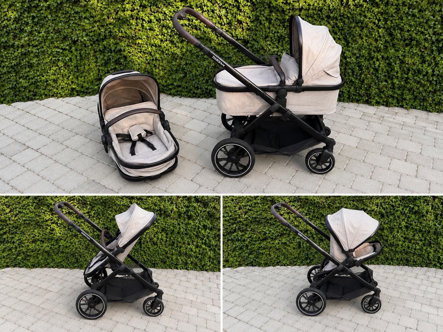 Kinderwagen: Poussette 3 en 1 - Evy 2 Deryan – Gebraucht aus Chambésy von sar_7bnd 1