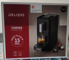 Kaffeemaschine Delizio Carina schwarz wie neu