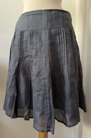 Jupe NILE 100% Ramie grise taille XS 