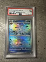 Pokemon Karte Glaceon Poke Ball Holo PSA 7 bewertet