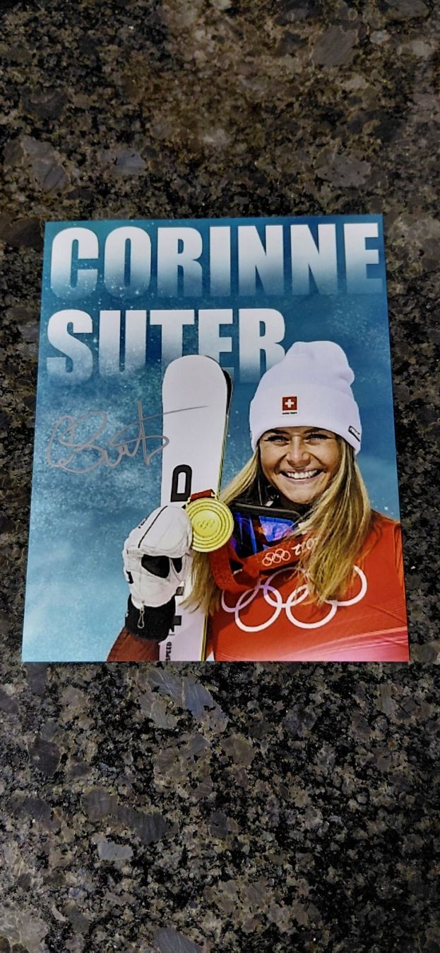 Autografi: Autogramm Corinne Suter – Usato da Schmerikon venduto da Olympia04