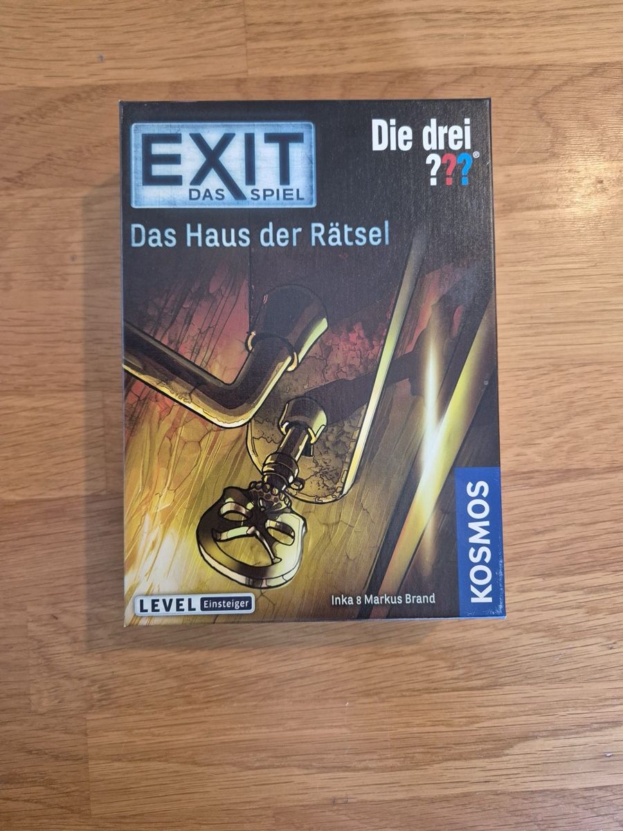 Kosmos Giochi: Exit - Das Spiel: Die drei ??? - Das Haus der Rätsel – Nuovo (secondo la descrizione) da Aegerten venduto da Swiss3DFusion