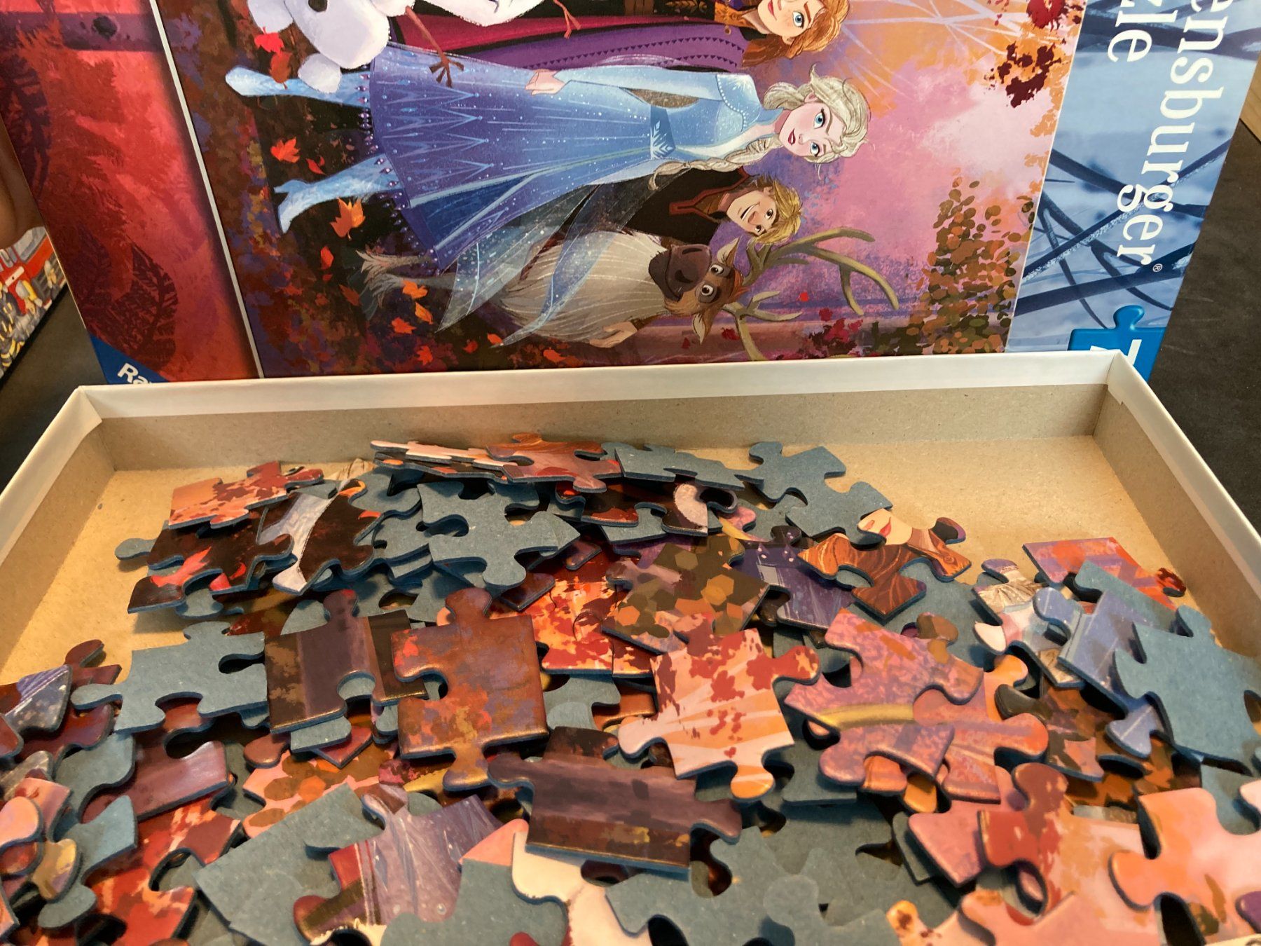 Ravensburger Puzzle: Puzzle 150 XXL Ravensburger 7+ Elsa – Usato da Biel/Bienne venduto da Slue01 1