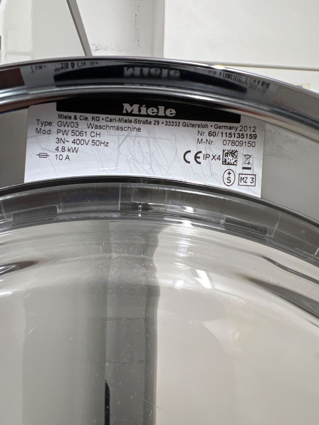 Miele Lavatrici: Waschmaschine Miele 6.5 kg – Usato da Wängi venduto da Hug-9545 3