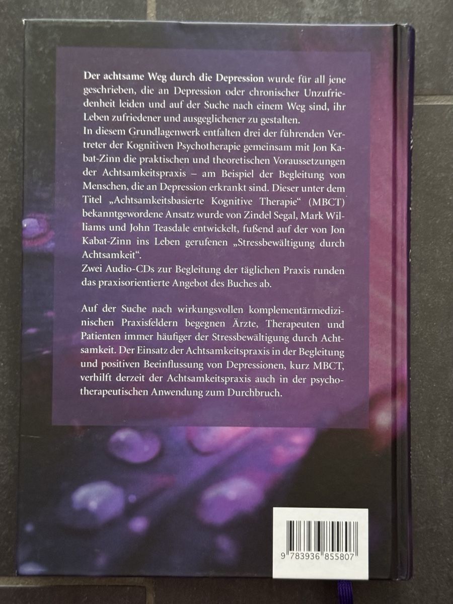 Libri: Der achtsame Weg durch die Depression, Buch mit 2 Audio-CDs – Usato da Wiesendangen venduto da Genitiv 1