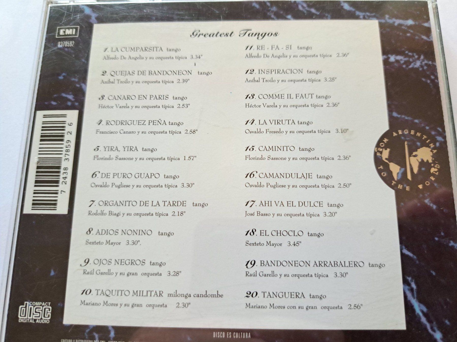 CD: Cd Greatest Tangos – Usato da Pully venduto da bro_n52j 3