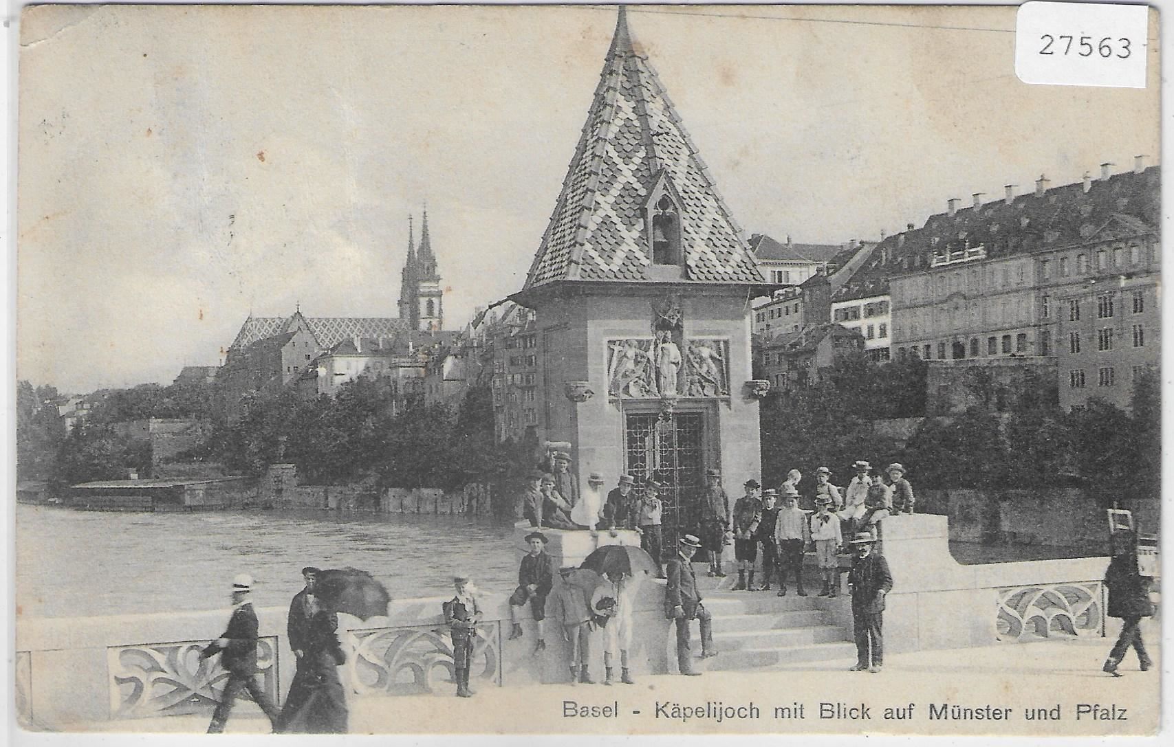 Cartoline postali: Basel - Käpelijoch mit Blick auf Münster – Usato da Ettingen venduto da Kartenplanet