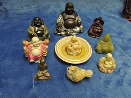Buddha Sammlung mit 8 Stück