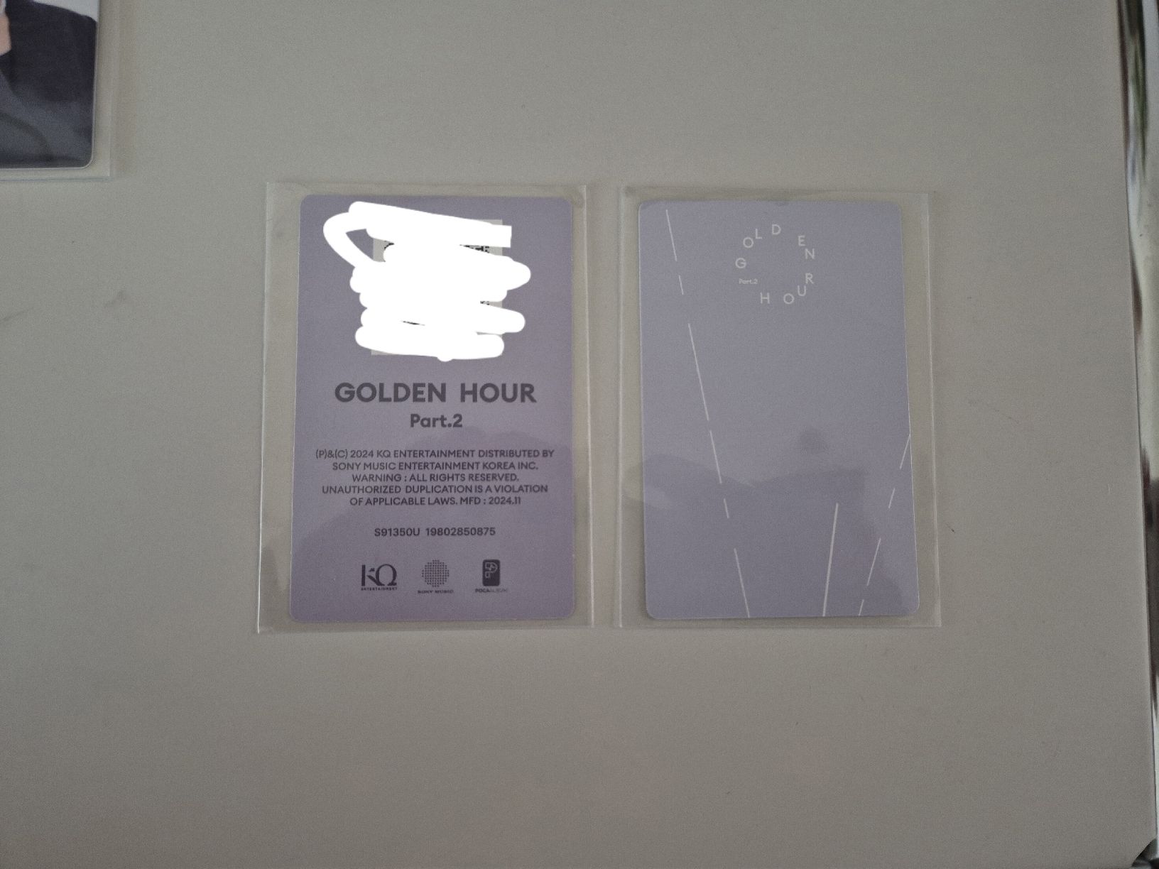 Carte collezionabili: Ateez Hongjoong - Photocard Set – Nuovo (secondo la descrizione) da Beinwil am See venduto da noeliaz14 1