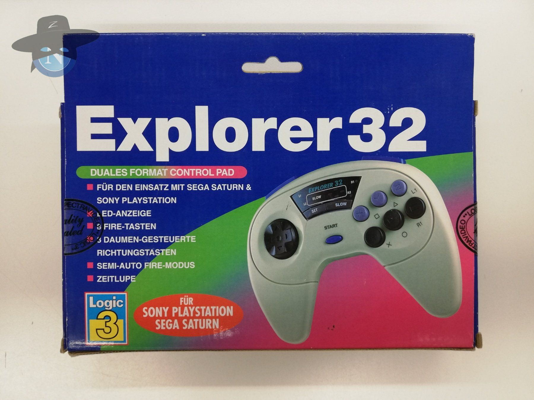 Sega Console: Explorer 32 Joypad/Controller    für Sega Saturn + PS1 – Usato da St. Gallen venduto da zorro_dc 1