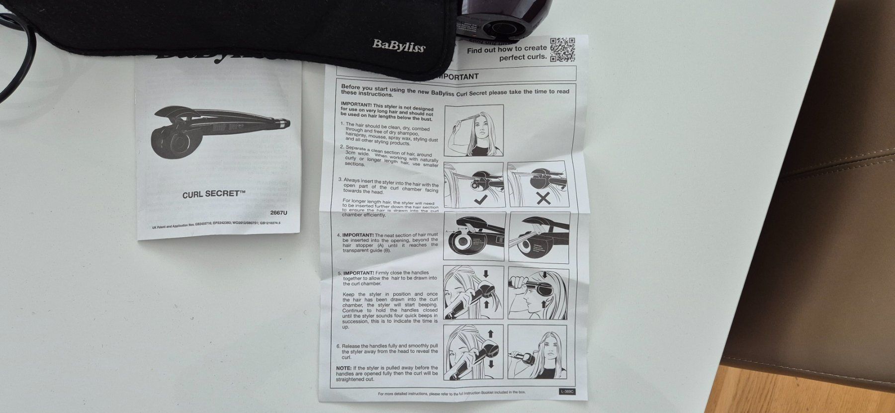 BaByliss Lockenstäbe & Haarglätter: Babyliss Curl Secret 2667U – Gebraucht aus Lausanne von malimar3 5
