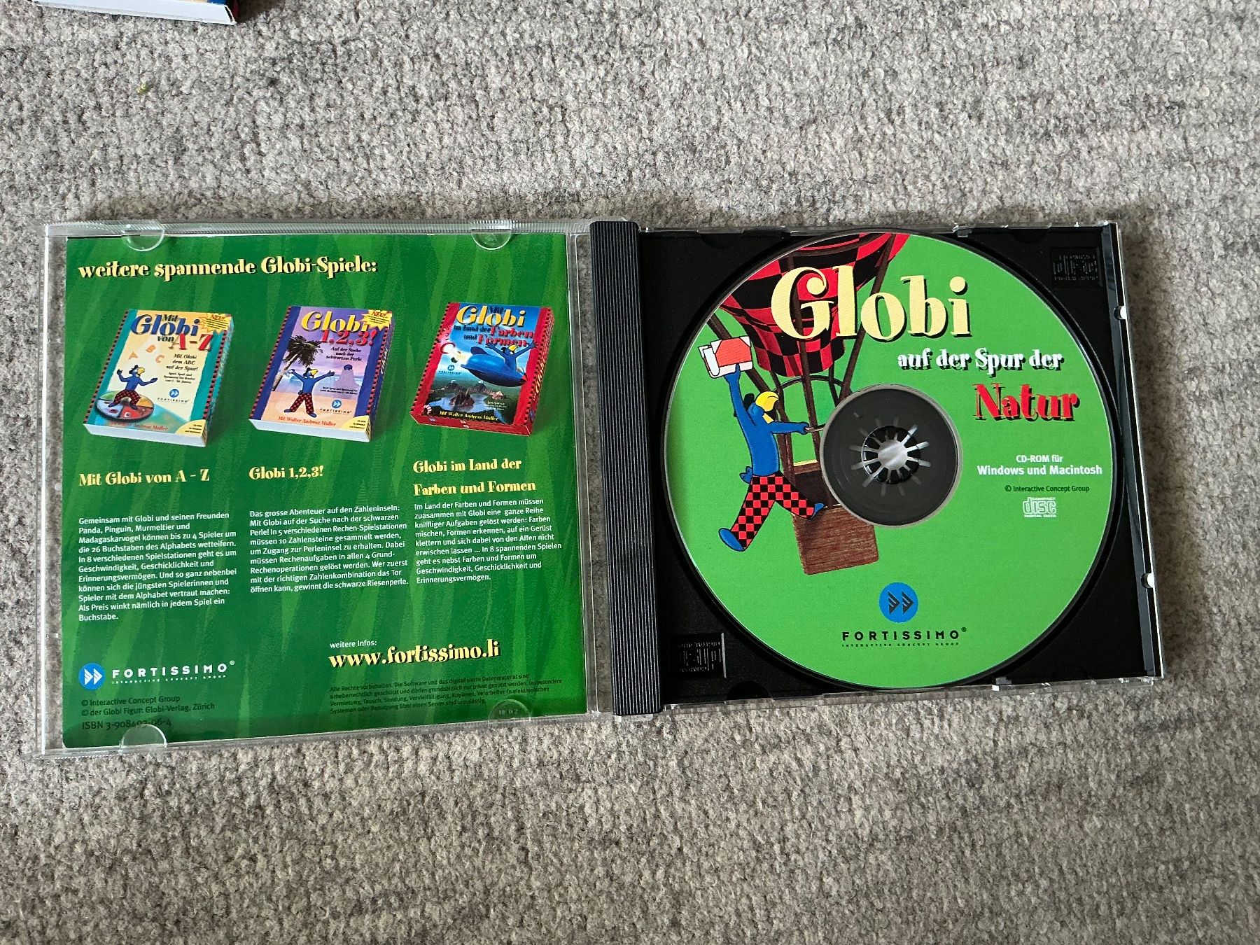 Jeux: Globis Spur der Natur , Computerspiel CD-ROM – D'occasion à Jona par Jancy60 3