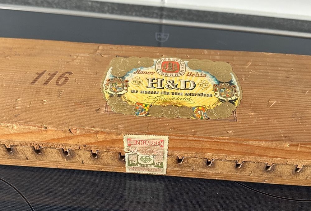 Sigari: Haas & Derst ZigarrenPresse antik – Usato da Zürich venduto da brazerola 2