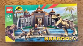 Lego Jurassic Park 76961 Angriff des T. Rex und des Raptors