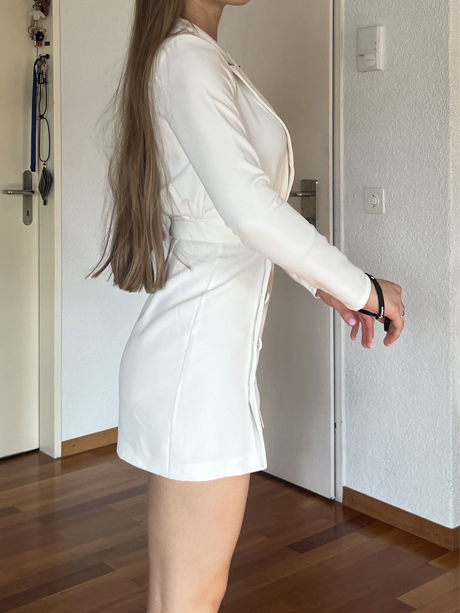 Kleider: Elegant white dress – Neu (gemäss Beschreibung) aus Zürich von eli_t8nw 2
