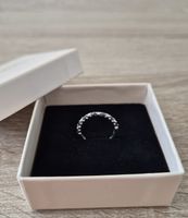 Damenring 18K  750/- Weissgold mit Diamanten