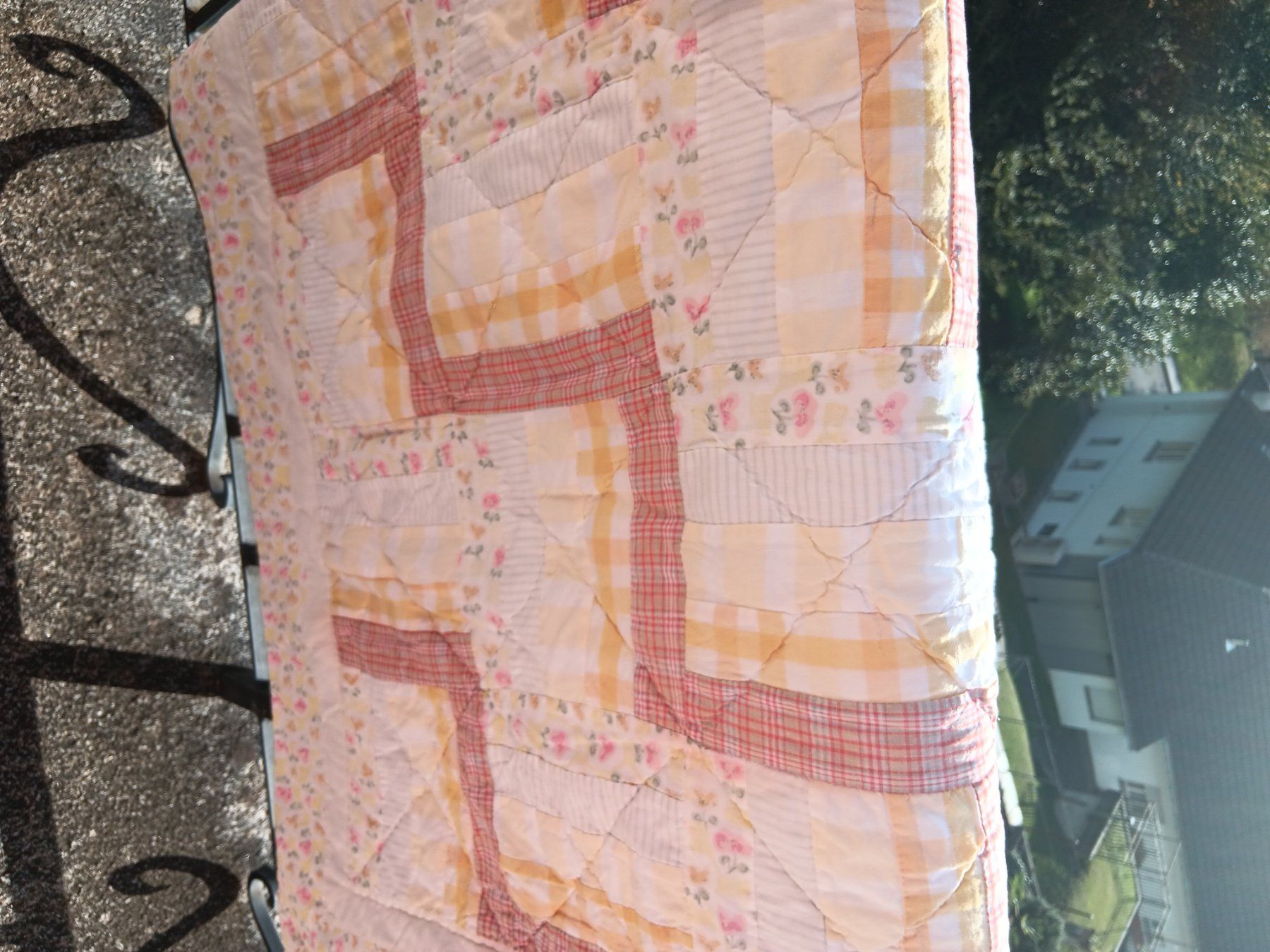 Biancheria da letto: patchwork doppel bettüberwurf – Usato da Ambrì venduto da Maerz87 4