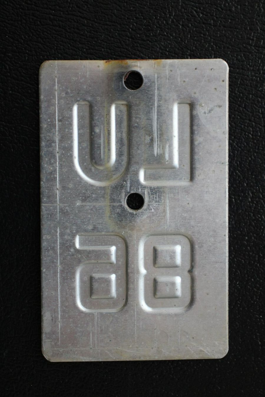 Insegne: Velonummer LU 86 – Usato da Wiedlisbach venduto da han_n6ff 1