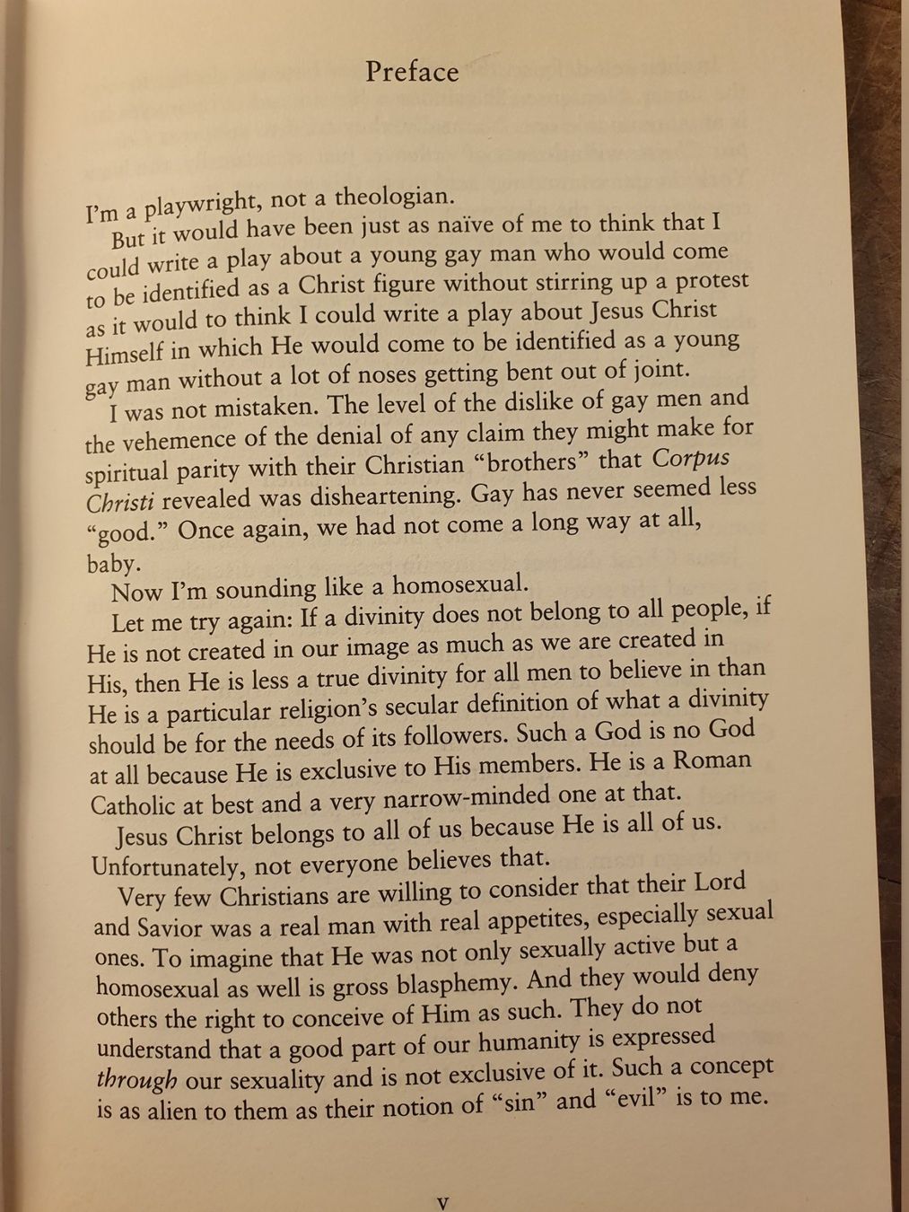 Libri: Corpus Christi - Terrence McNally – Usato da Zürich venduto da loosebone 4