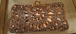 Champagnerrosa Abendtasche