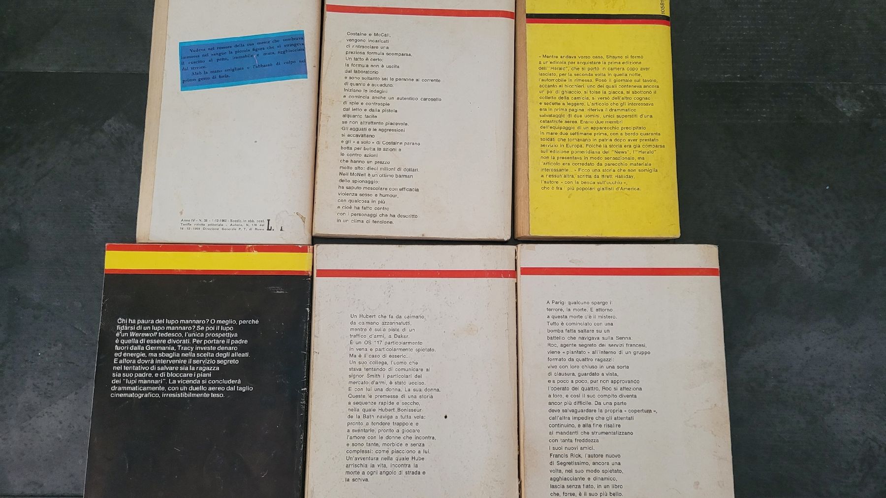 Libri: Gialli - Segretissimo anni 60/70 – Usato da Suhr venduto da Fritz28 1