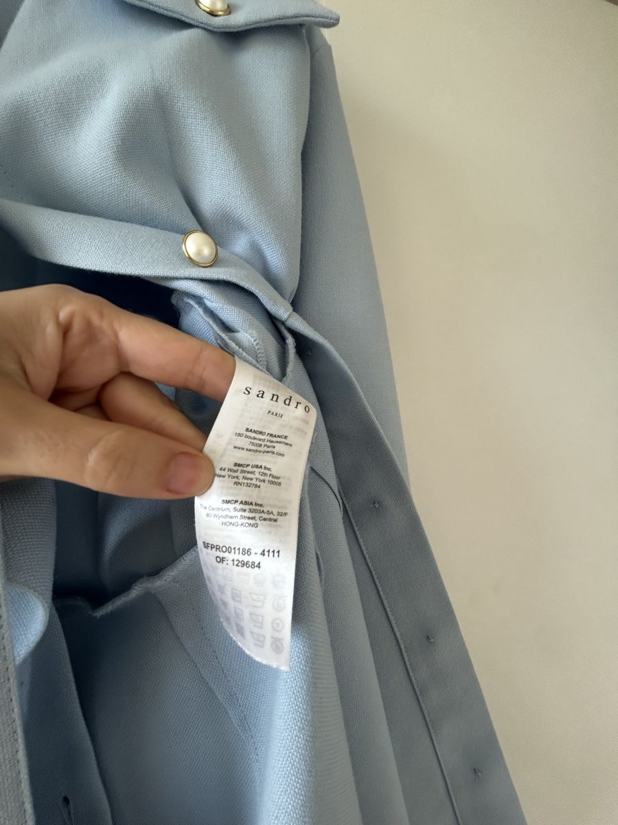 Sandro Vestiti: Sandro Cocktailkleid mit Perlenknöpfen 36  – Usato da Zürich venduto da cos_b629 6