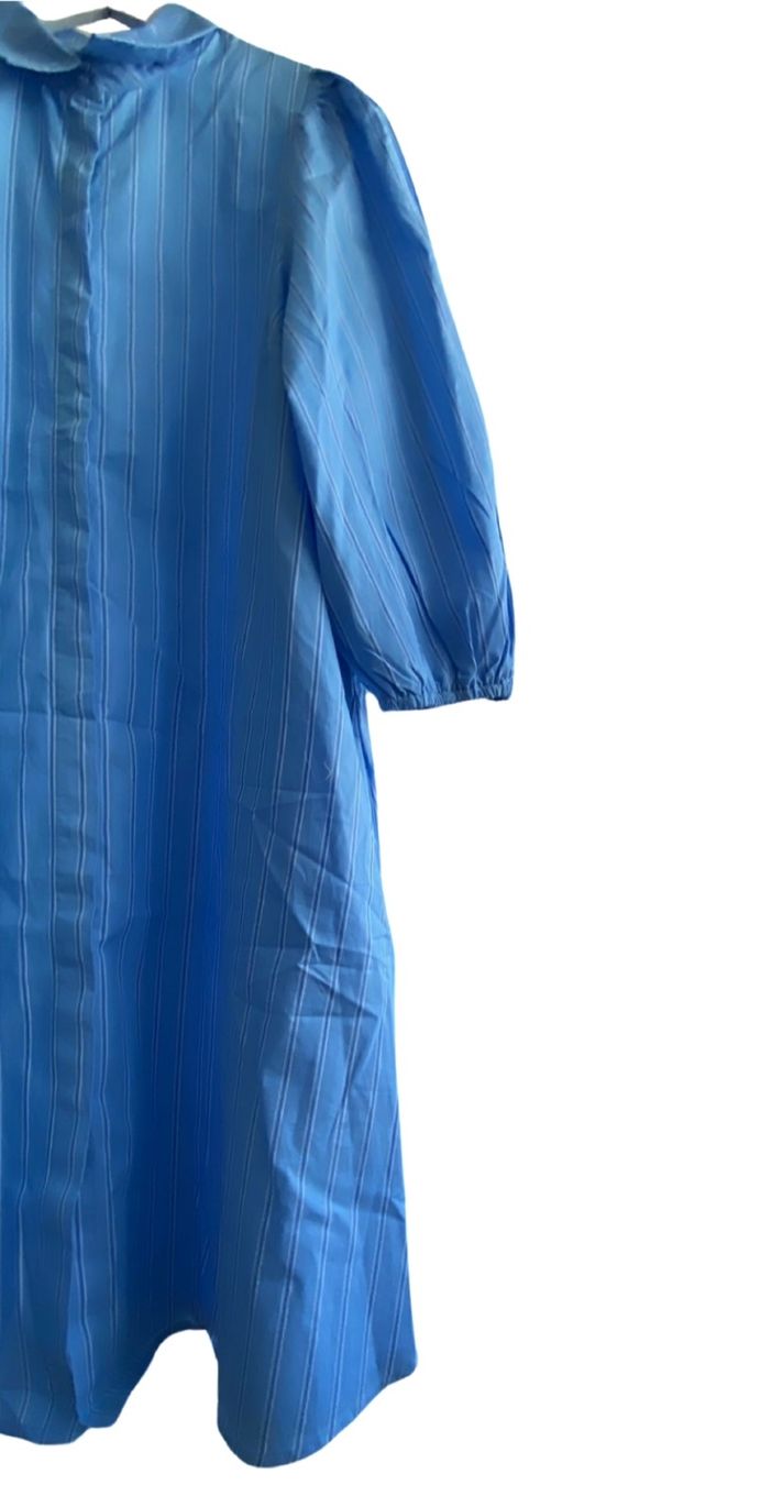 Moss Copenhagen Vestiti: MOSS COPENHAGEN Blusenkleid gestreift  - neu - – Nuovo (secondo la descrizione) da Jona venduto da vanessasupermarket20 7