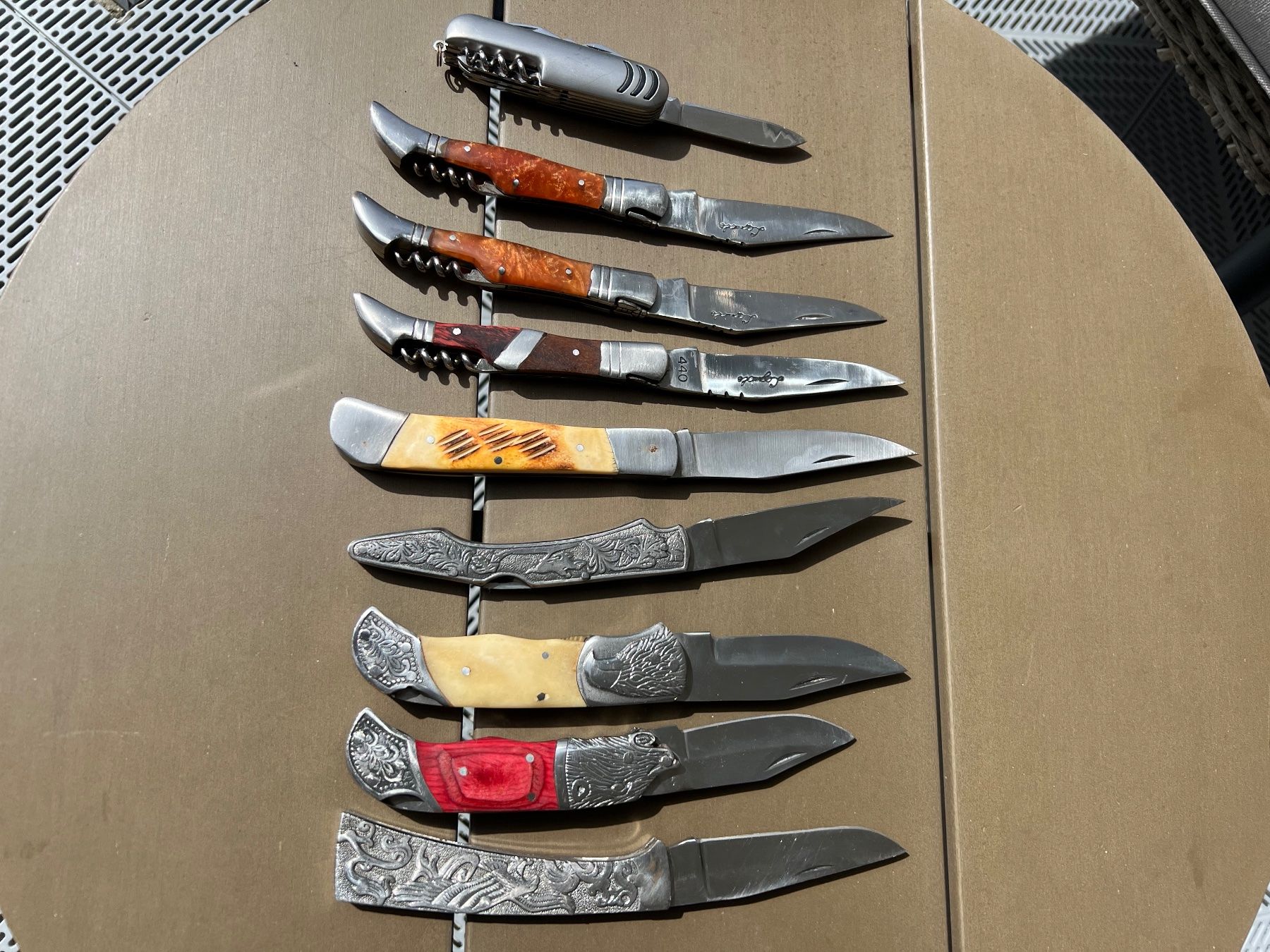 Coltelli tascabile: 9 Alte Taschen messer – Usato da frauenfeld venduto da bmw2013 1