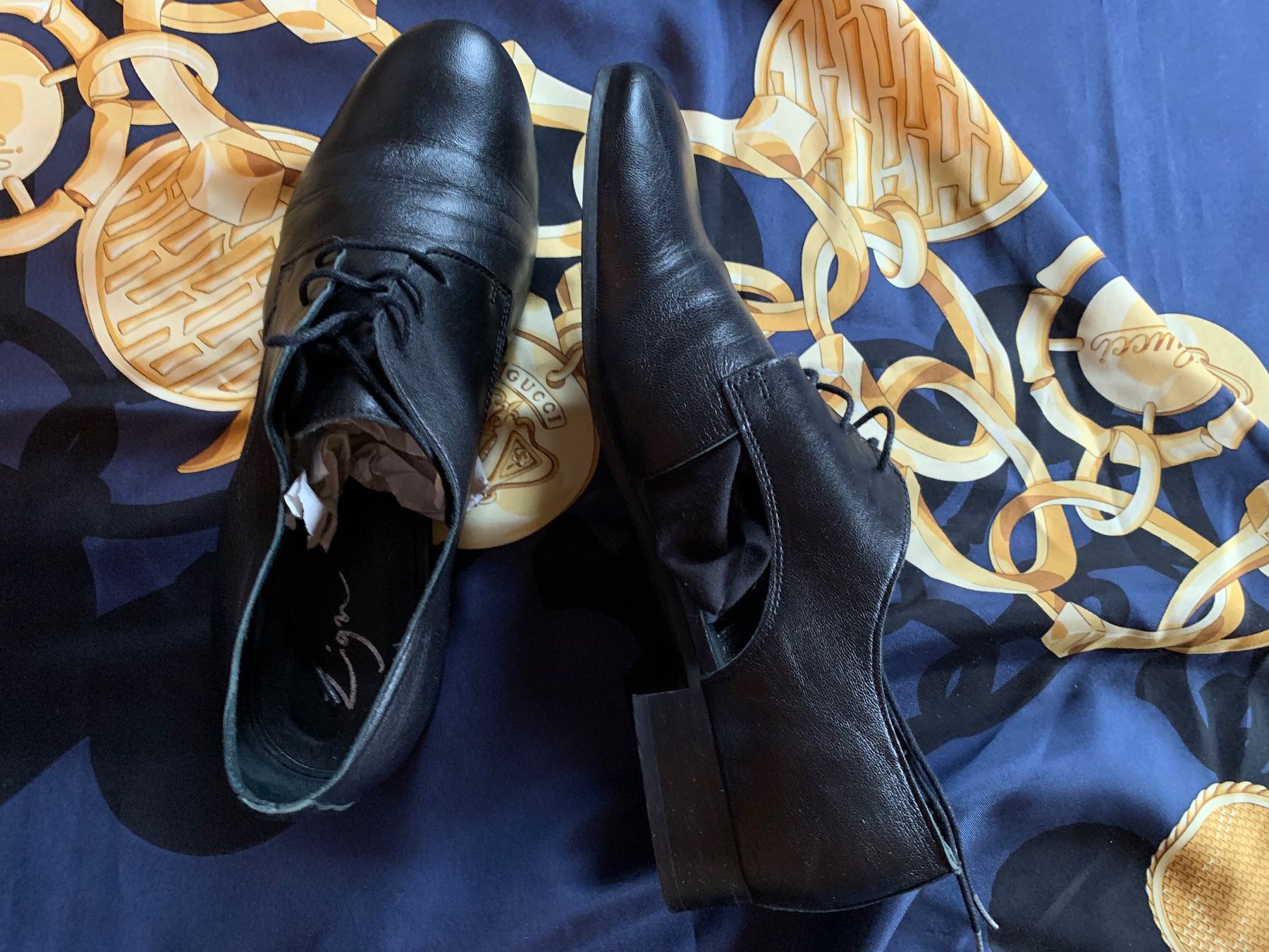 Damenschuhe: ZIGN Schnürschuhe Gr  41 Farbe: Schwarz Material: 100% Leder – Gebraucht aus Interlaken von Bona55 1